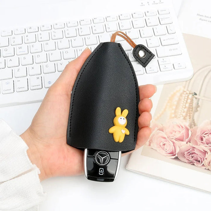KeyCuddle - Bonito llavero De Piel De PU