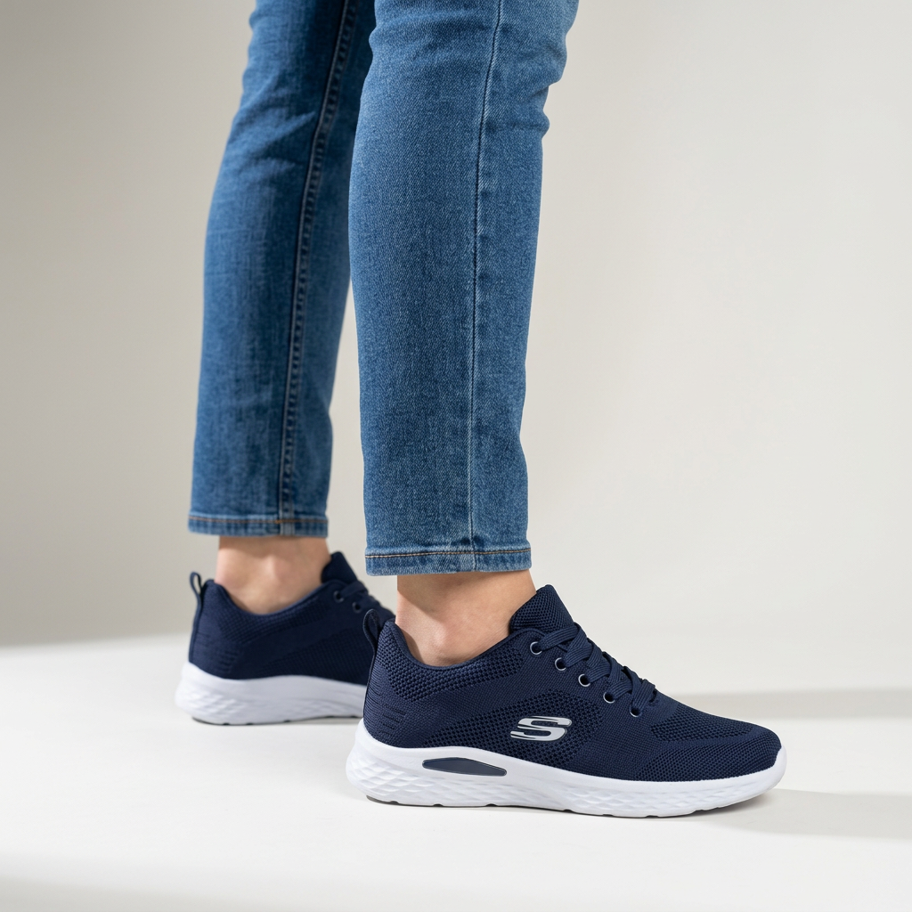 Alixia - Zapatilla Cómoda Con Cordones