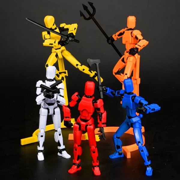 MagnaPlay - Set de Figuras de Acción Magnéticas