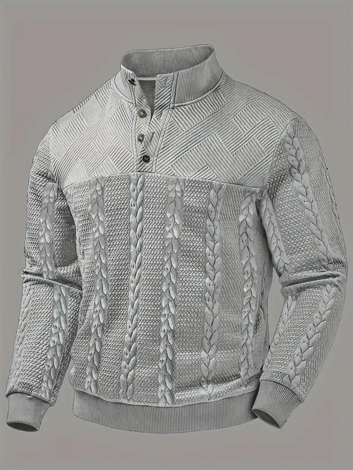Dawson - Jersey Henley De Manga Larga Con Rayas