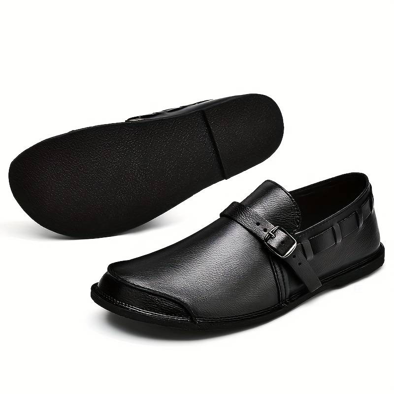 Efraim - Mocasines Cómodos de Estilo Retro Sin Cordones