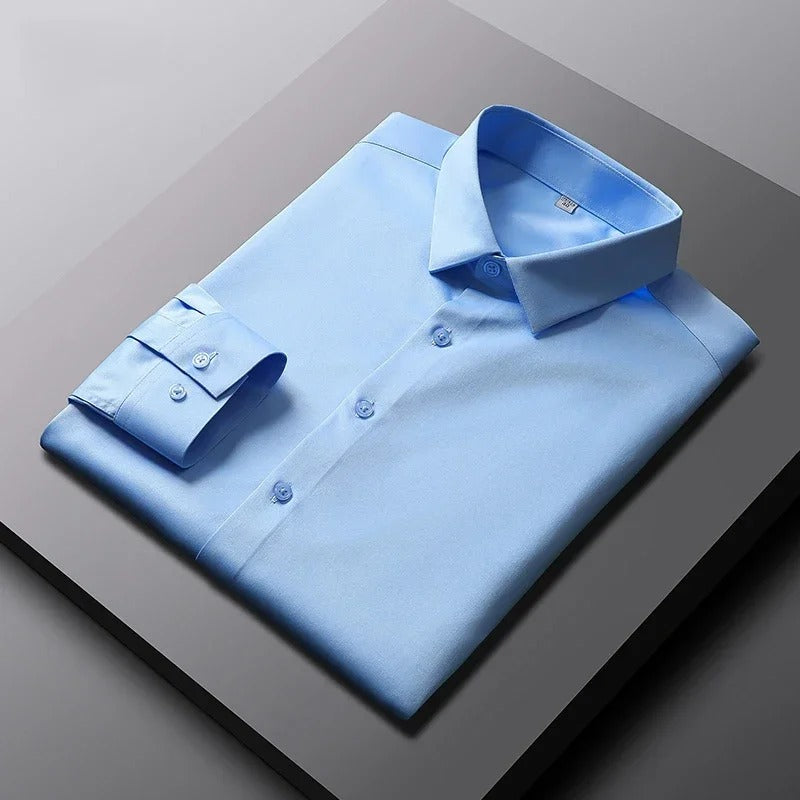 Yeşim - Camisa de Manga Larga Informal y a la Moda