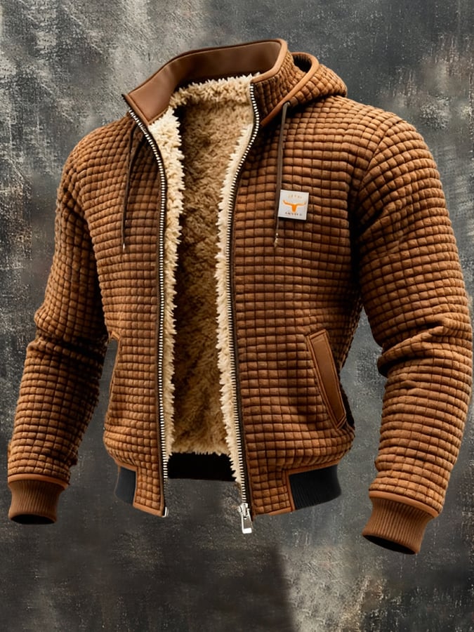 Natan - Chaqueta Acolchada De Lana Con Manga Larga