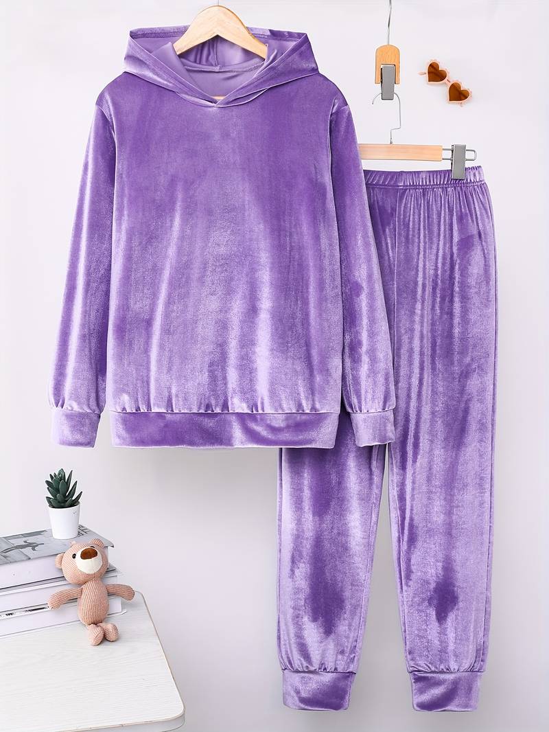 Tiferet - Elegante Conjunto de Sudadera Con Capucha y Pantalones
