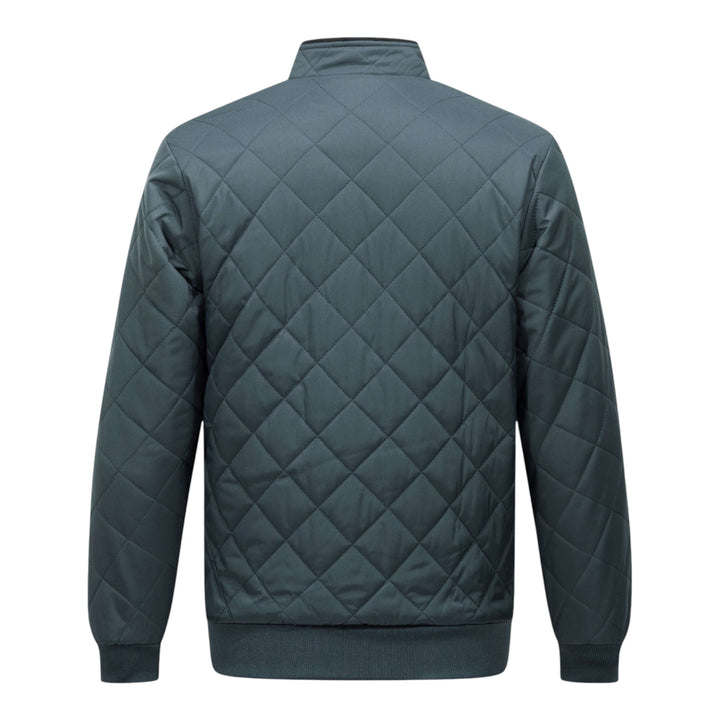 Hristo - Chaqueta Con Forro Polar y Estampado De Rombos