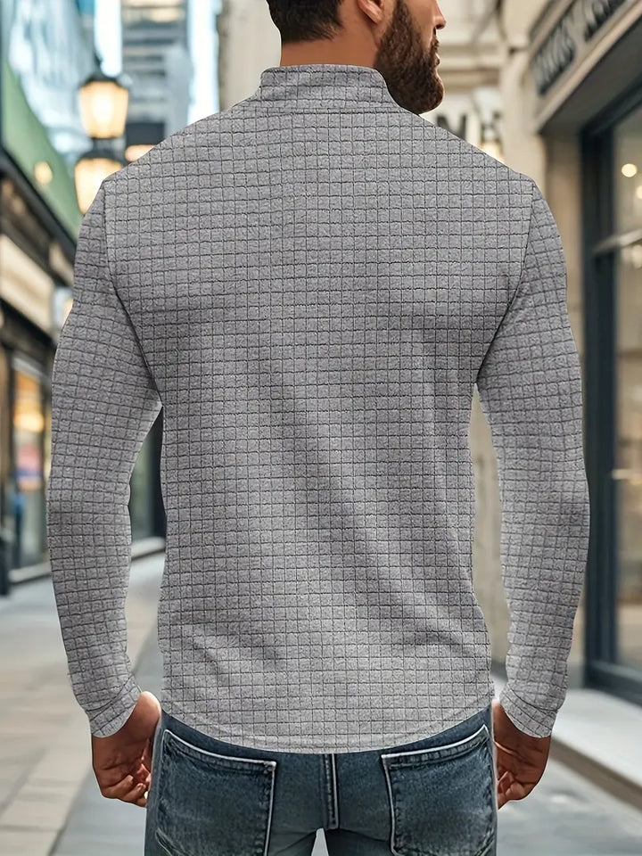 Jarryd - Sudadera De Manga Larga Con Media Cremallera