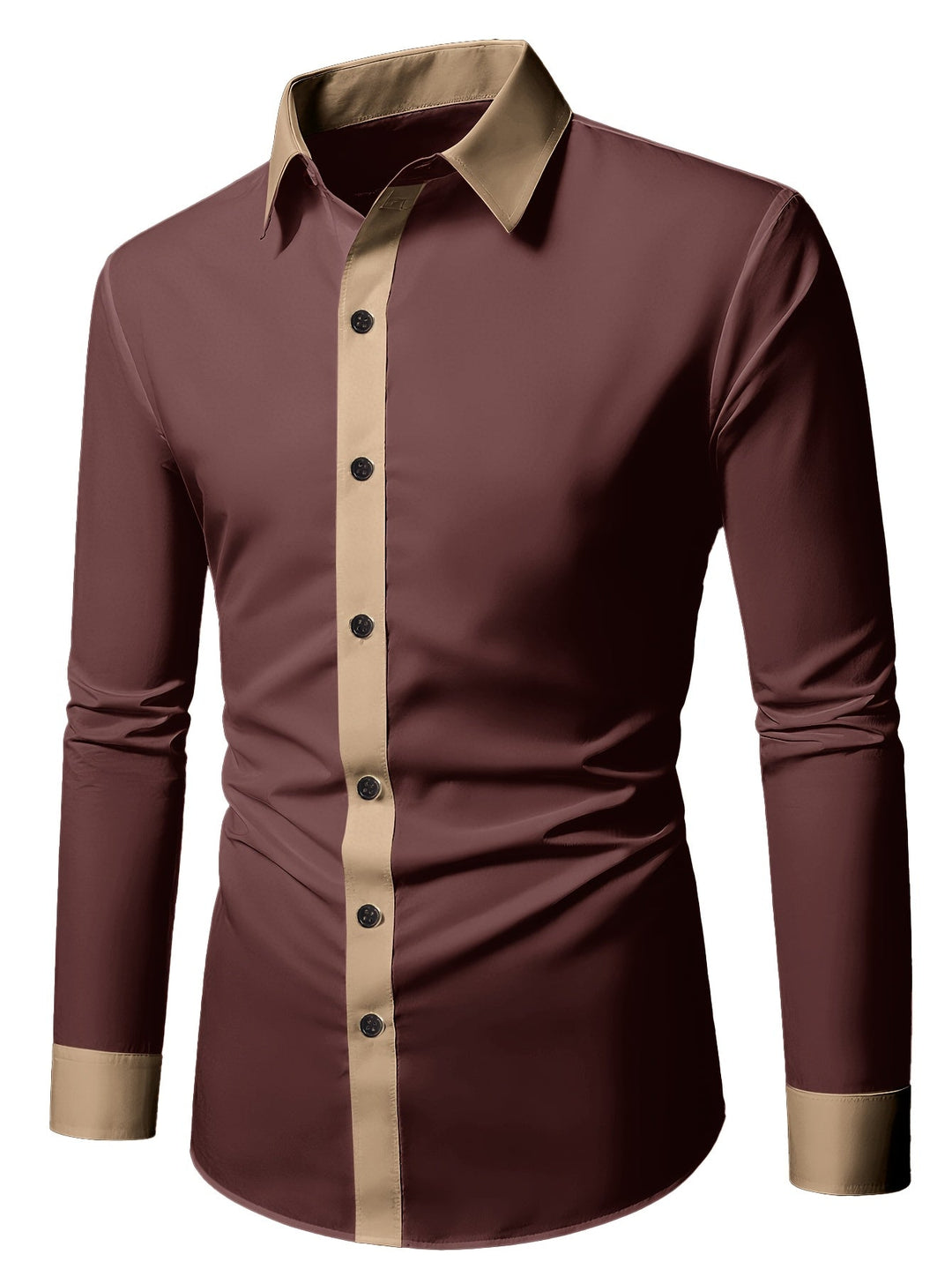 Tayib - Camisa De Manga Larga on Botones