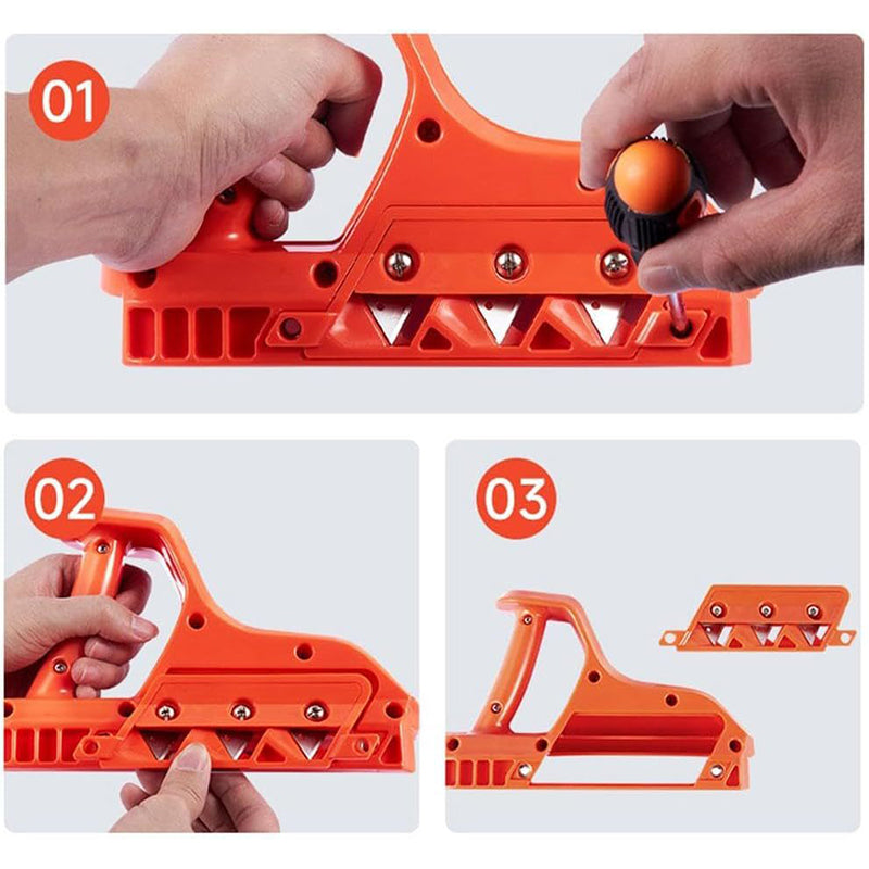 PlasterTrim - Cepillo Manual Para Cortar Cartón Yeso
