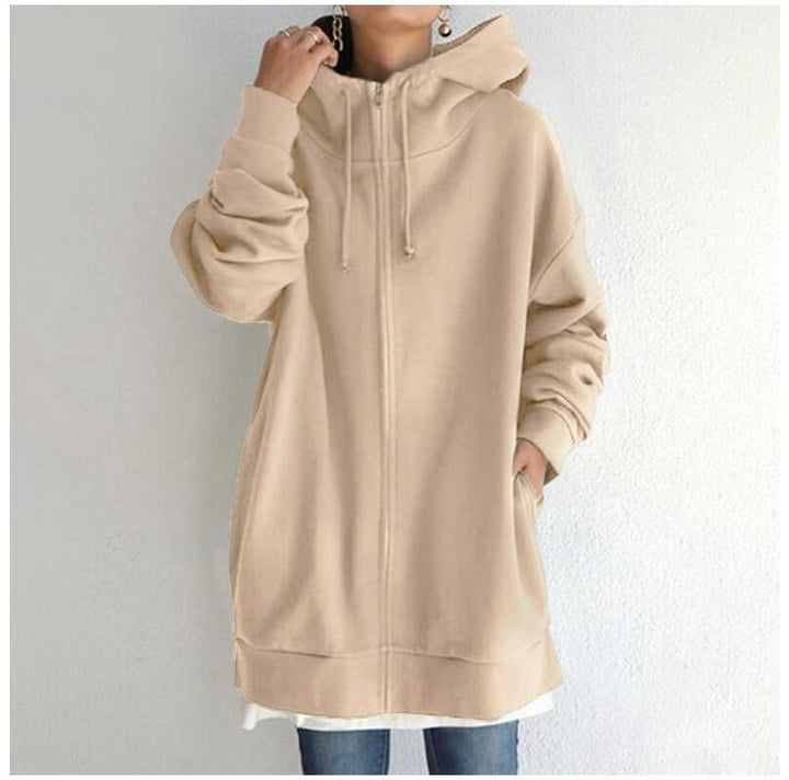 Sylvie - Acogedora Sudadera Con Capucha Sobredimensionado