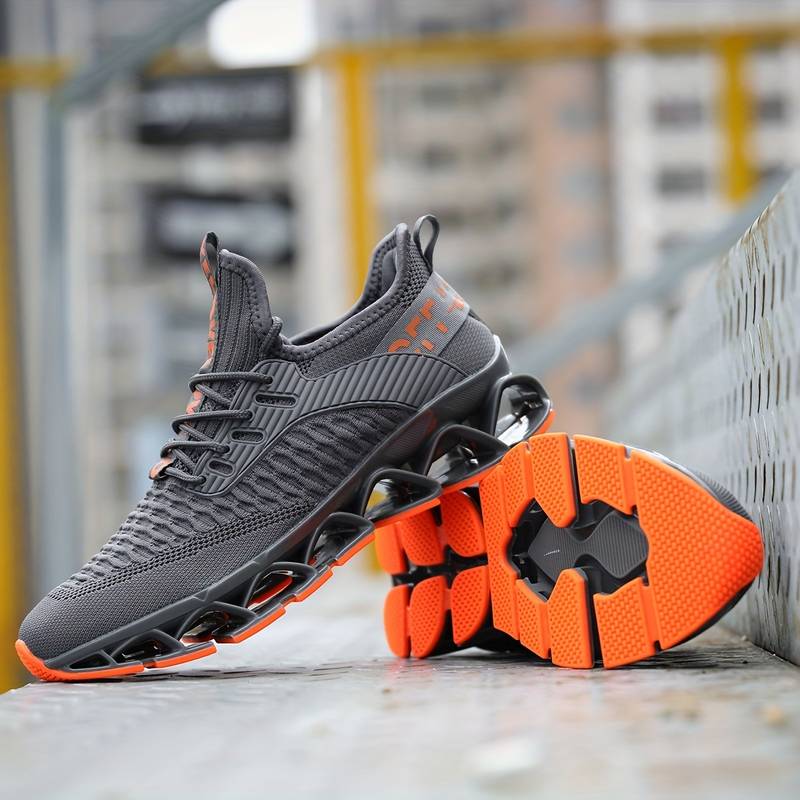Shmuel - Zapatillas Deportivas Casuales Con Cordones y Diseño Geométrico