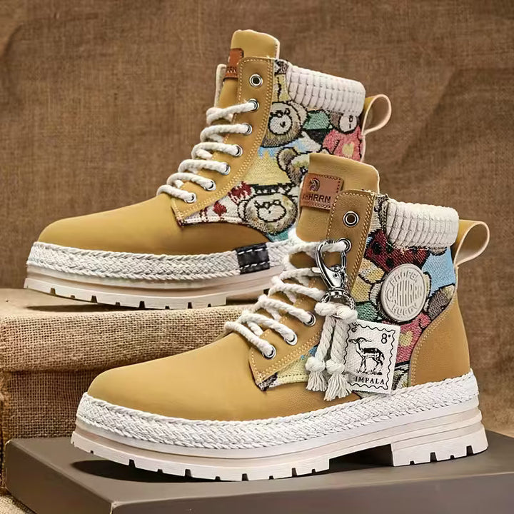 Hilarie - Estampado De Ositos Antideslizantes Zapatilla Deportiva