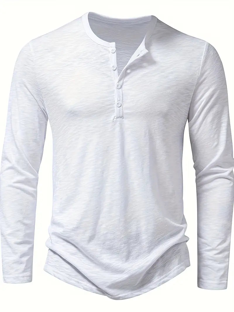 Wyatt - Elegante Camisa De Manga Larga