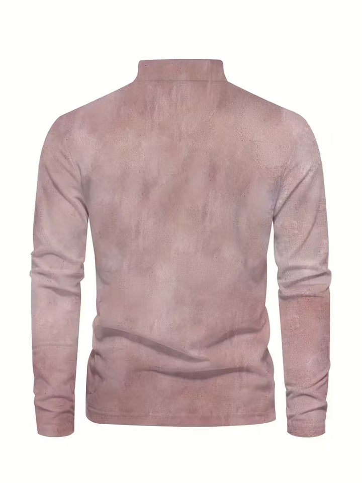 Giles - Camisa Elegante Con Estampado 3D De Velero En La Solapa
