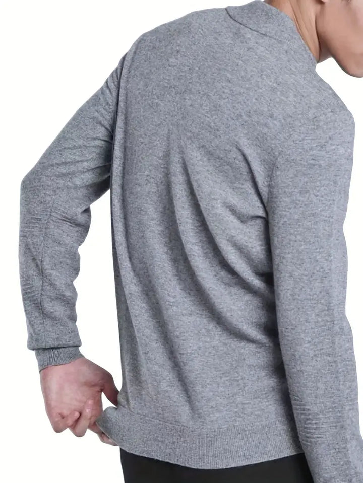 Aryan - Jersey Informal De Punto Con Cremallera