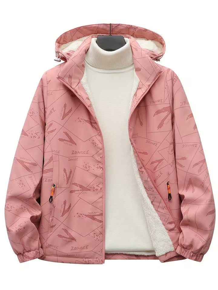 Karan - Chaqueta Con Capucha Y Forro Polar