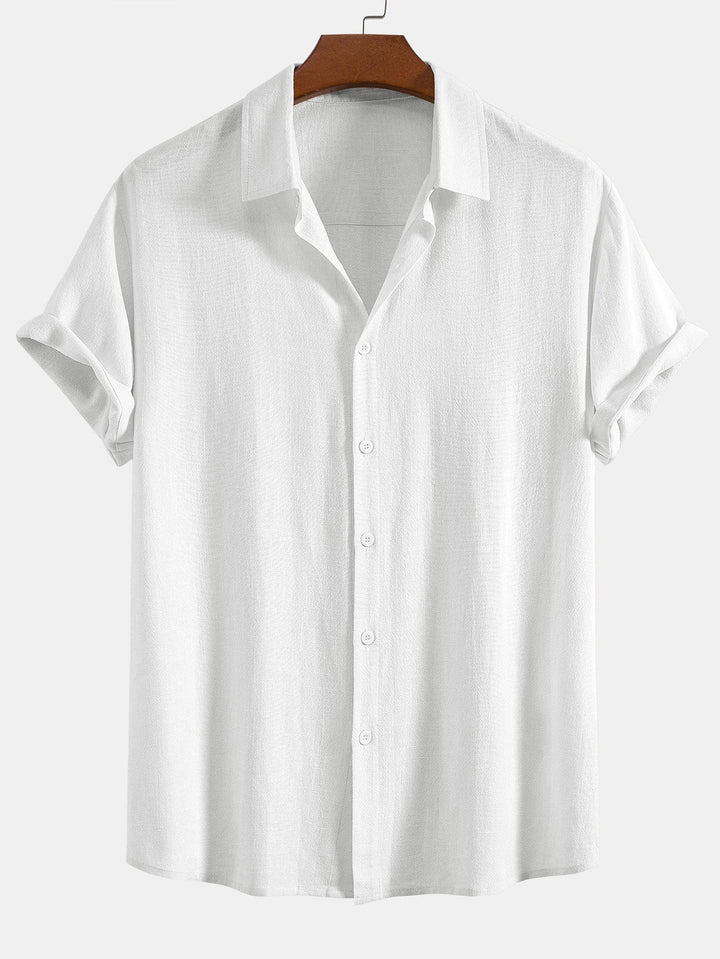Booker - Camisa De Mezcla De Lino Con Pantalón Recto