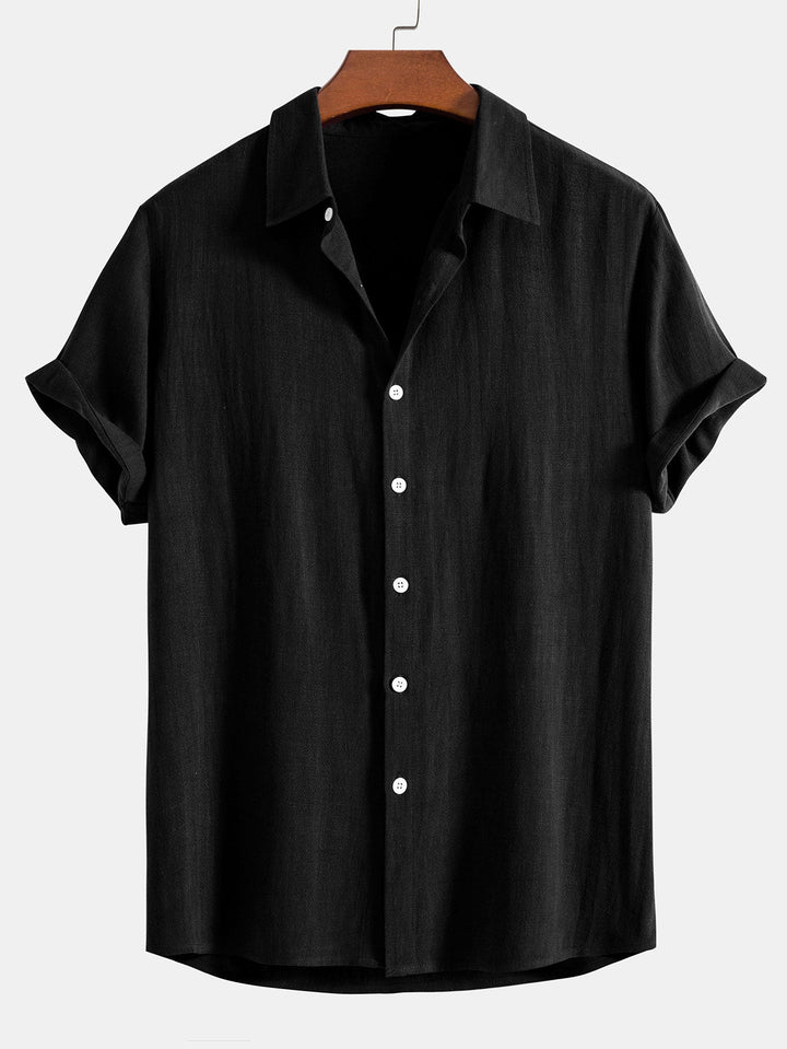 Booker - Camisa De Mezcla De Lino Con Pantalón Recto