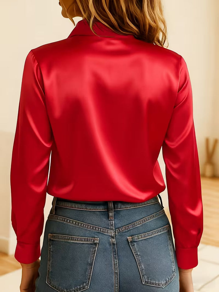 Kelina - Camisa De Manga Larga Con Botones