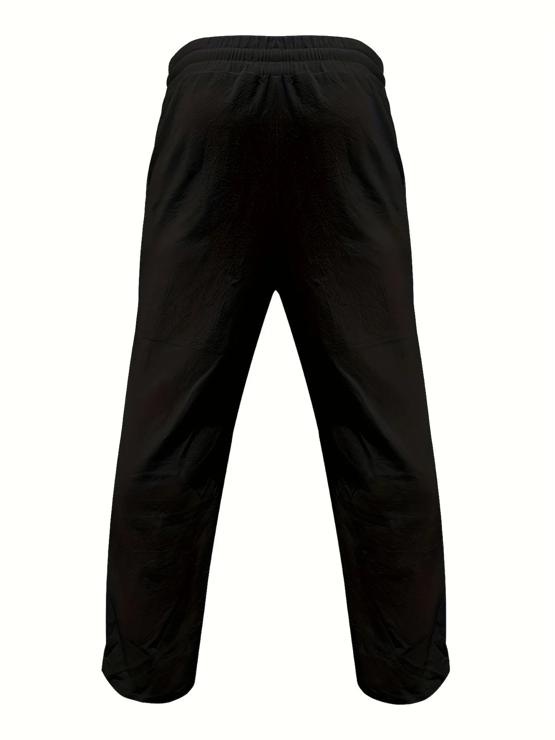 Beslan - Pantalones Elegantes De Pierna Recta Con Botones Dorados