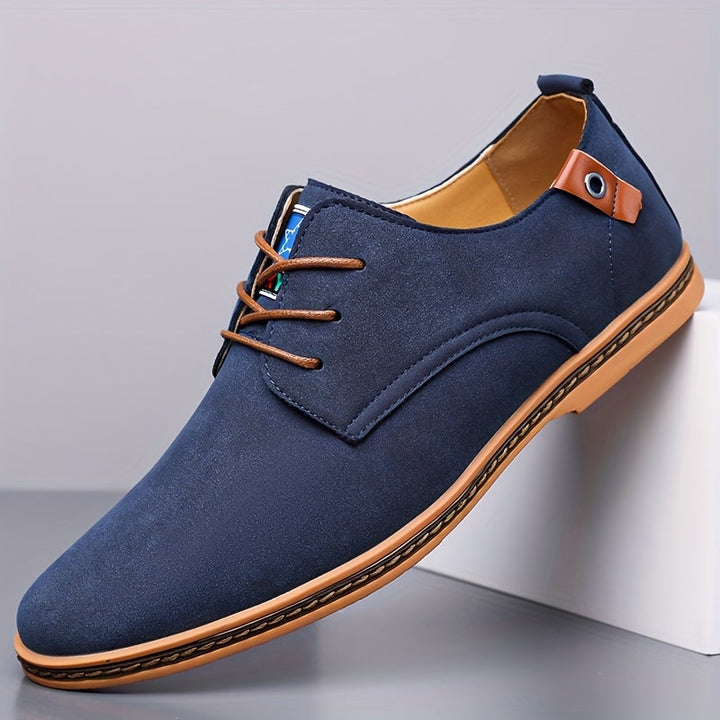 Muoja - Zapatos Con Cordones De Piel Sintética
