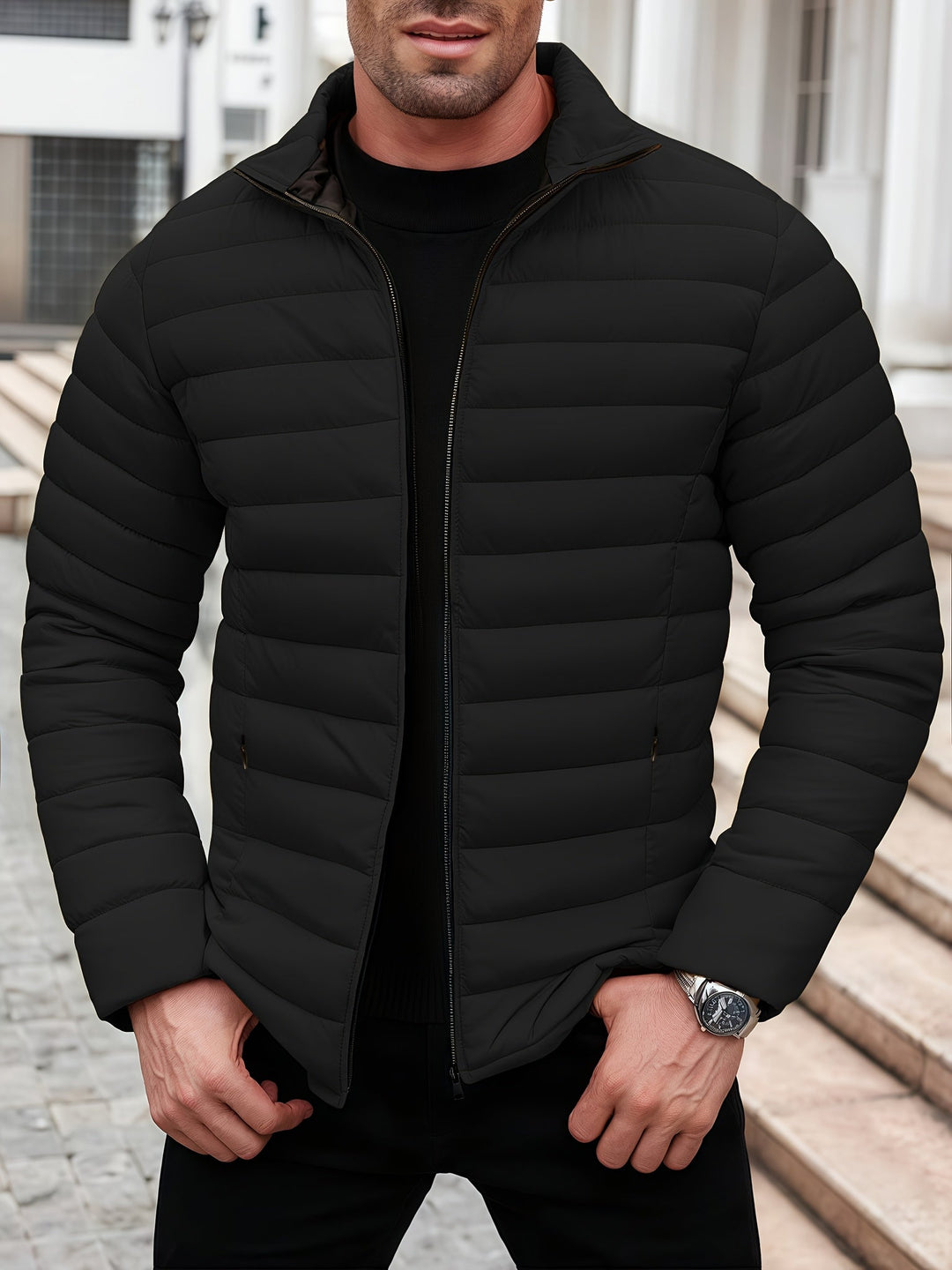 Kristian - Chaqueta Acolchada Con Cremallera