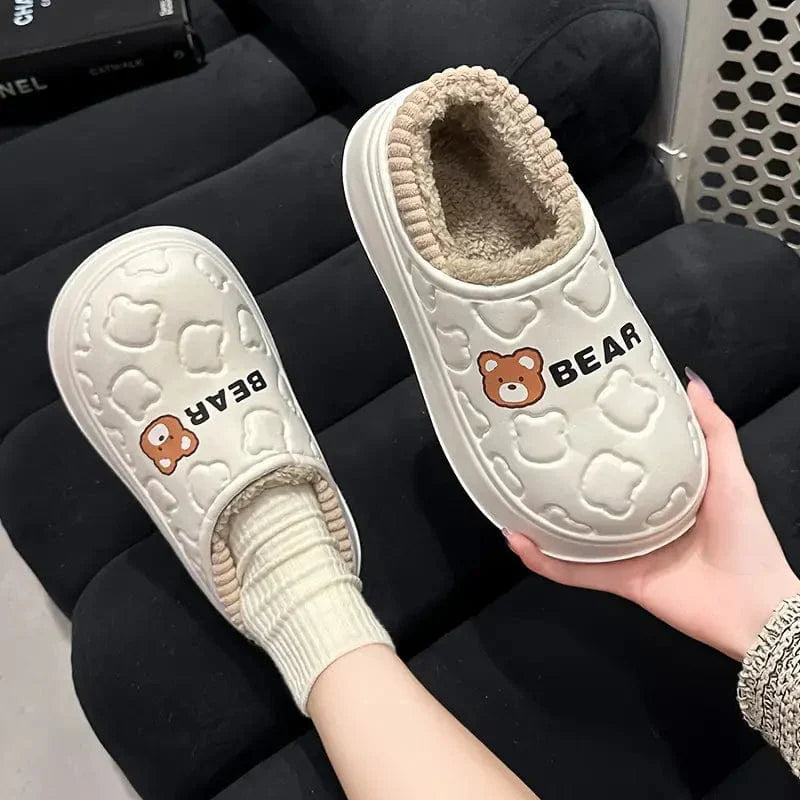 Ylvania - Zapatillas Impermeables con Forro de Felpa