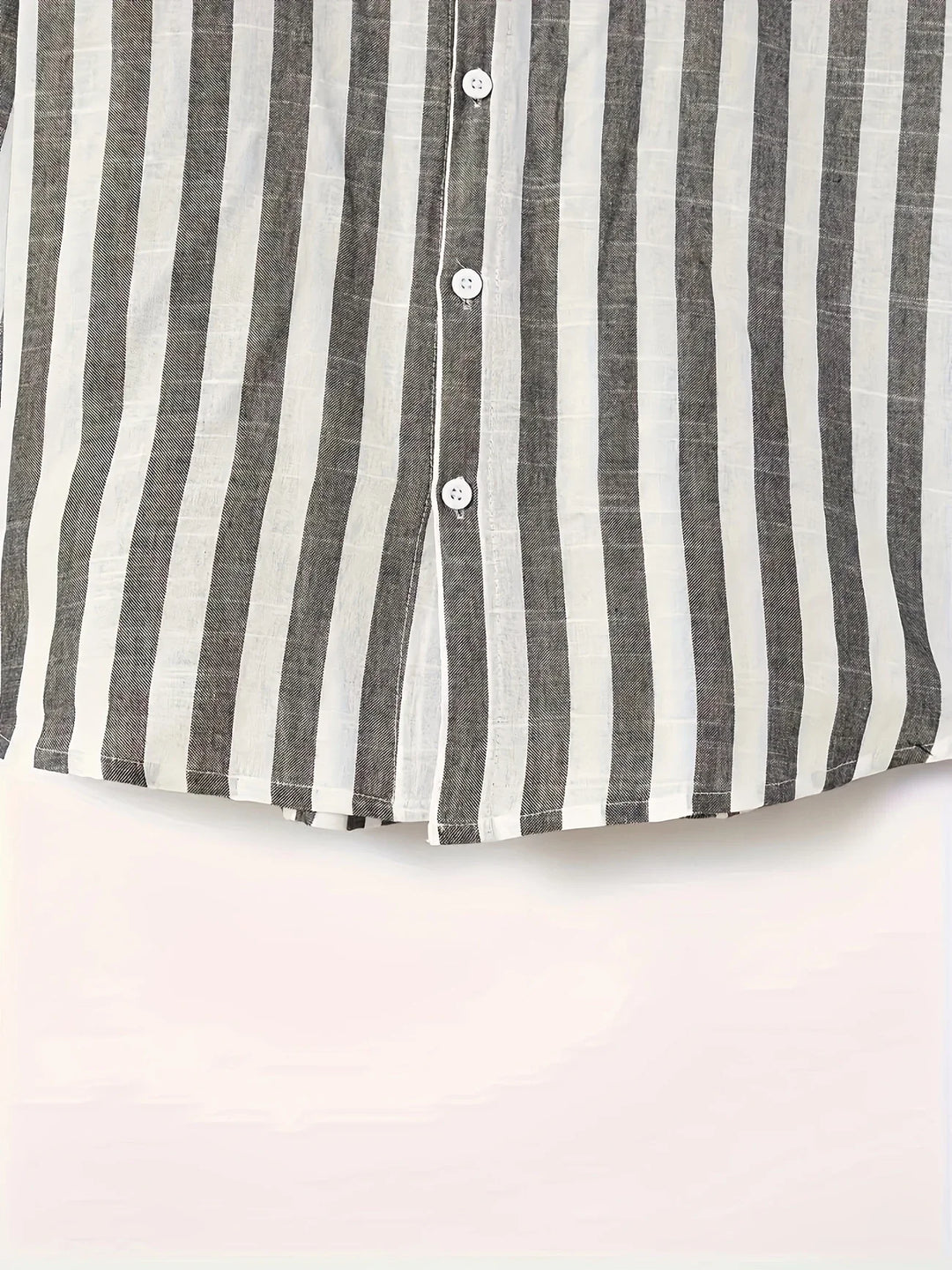 George - Camisa Elegante De Manga Larga a Rayas