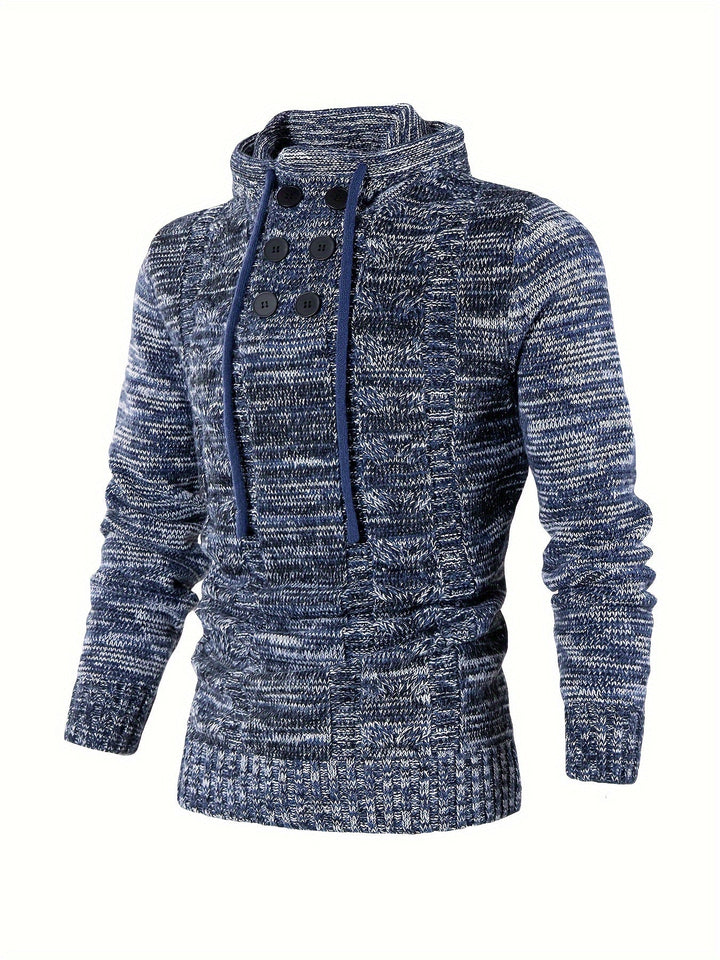 Damiaan - Sudadera Con Capucha De Manga Larga Informal