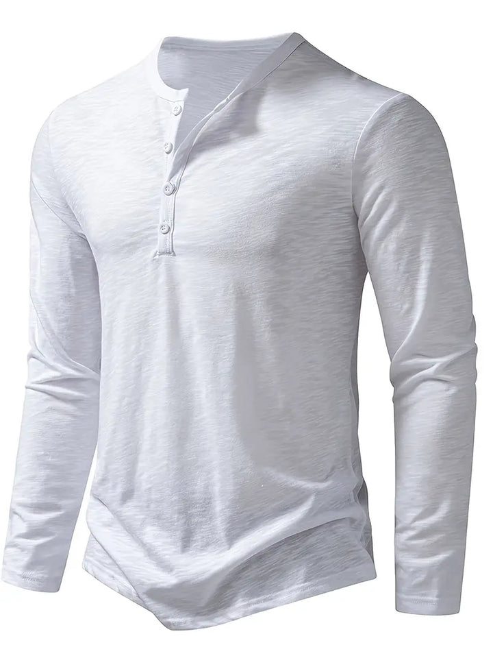 Wyatt - Elegante Camisa De Manga Larga