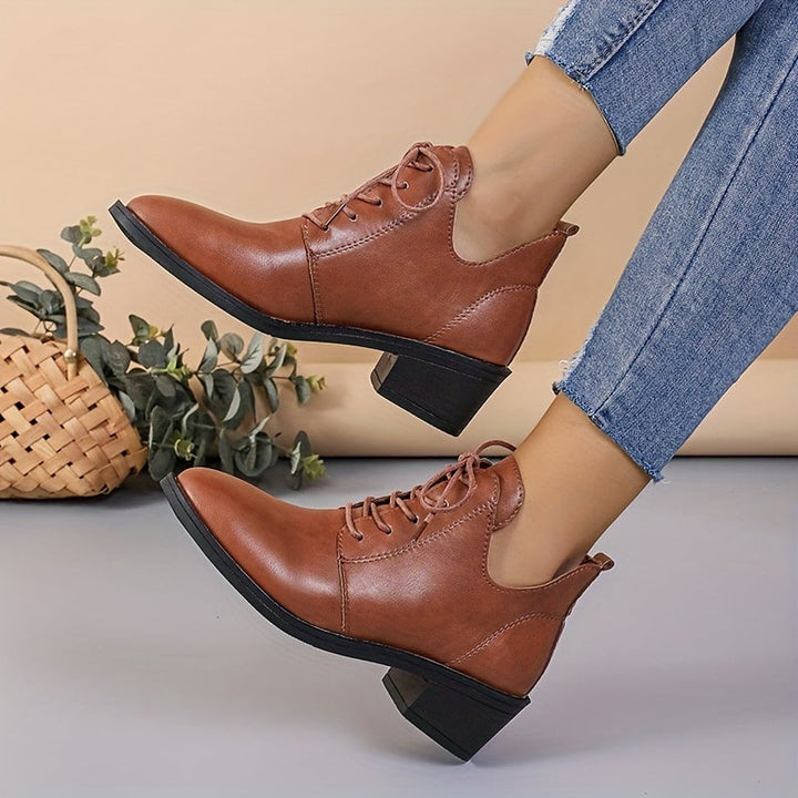 Rosemarie - Botines Clásicos Con Cordones