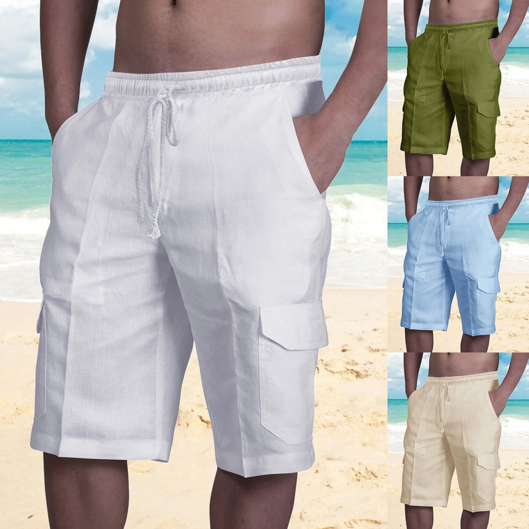 Marcelino - Elegantes Pantalones Cortos de Verano