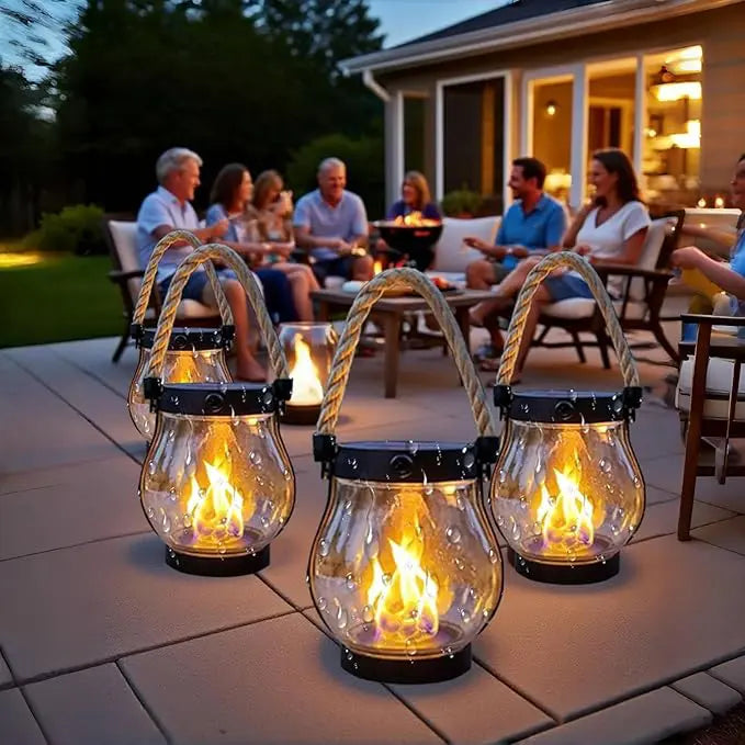 FireBloom - Faroles Solares para Exteriores