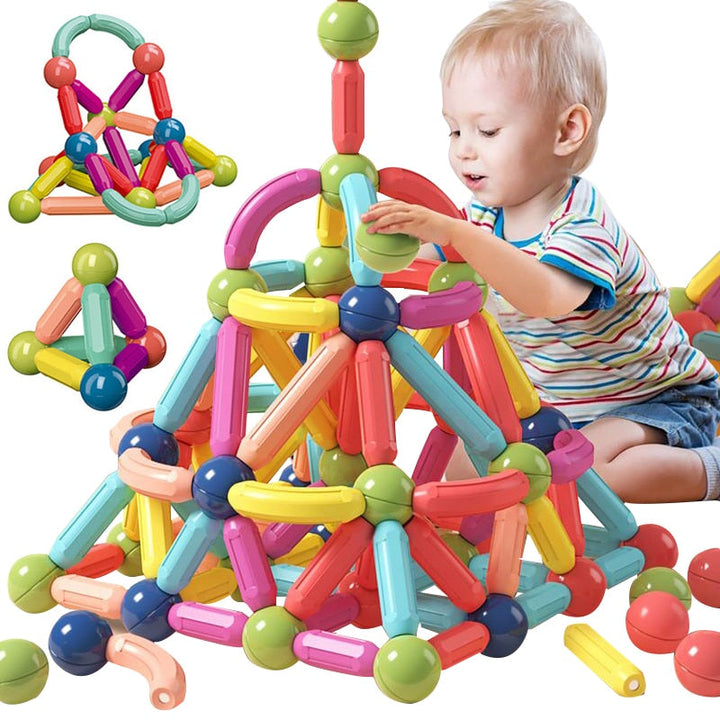 MagneticSticks - Desarrolla Tu Creatividad Juego De Juguetes Para Niños