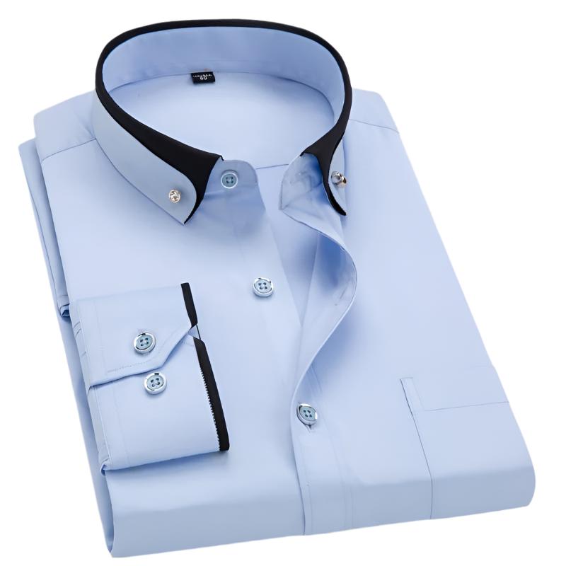 Brandt - Camisa Clásica De Manga Larga
