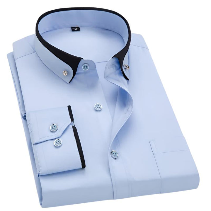 Brandt - Camisa Clásica De Manga Larga