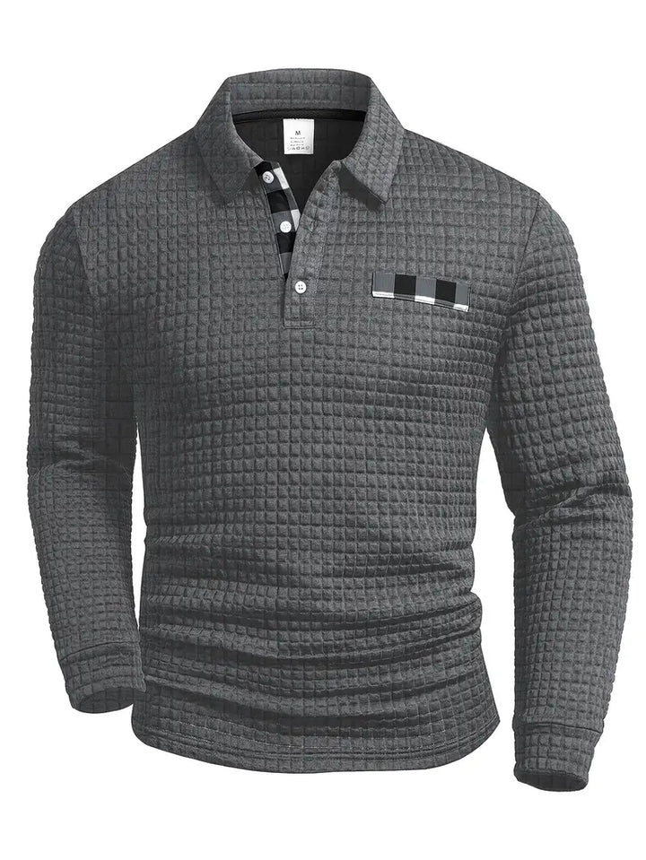 Hughes - Camisa Informal De Punto Grueso Con Botones