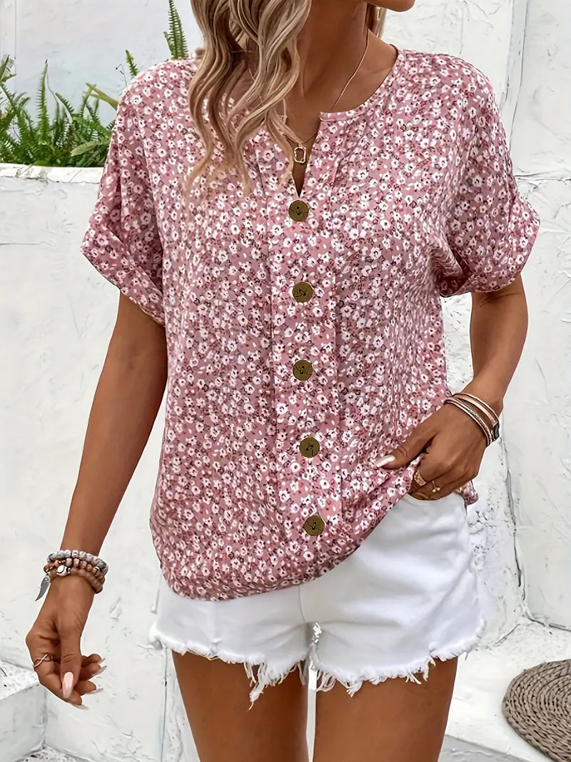 Lillie - Top De Verano Con Botones