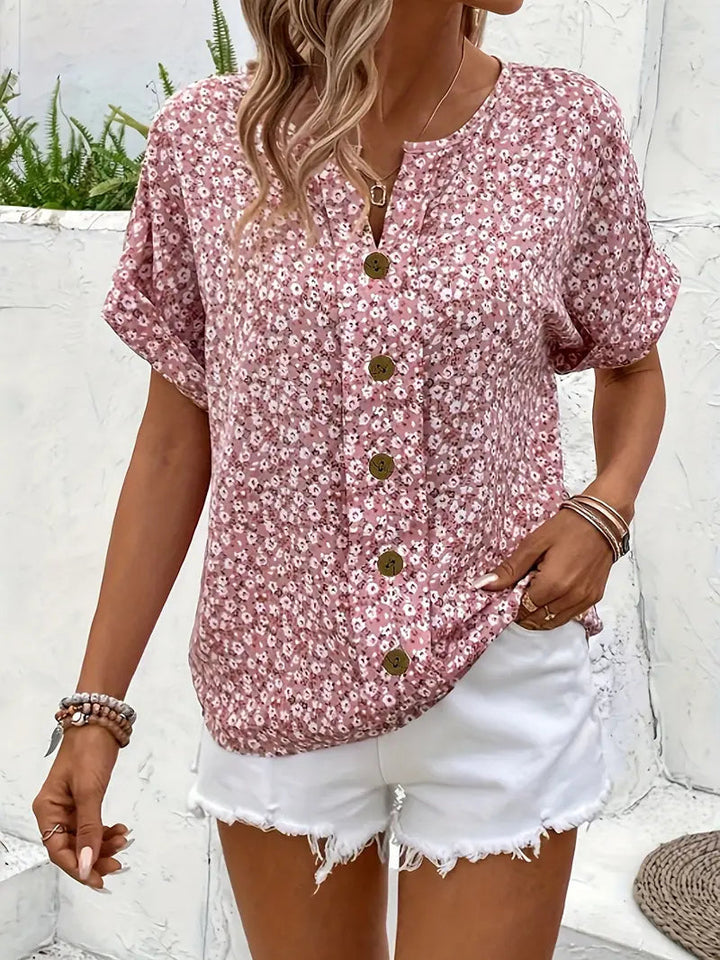 Lillie - Top De Verano Con Botones