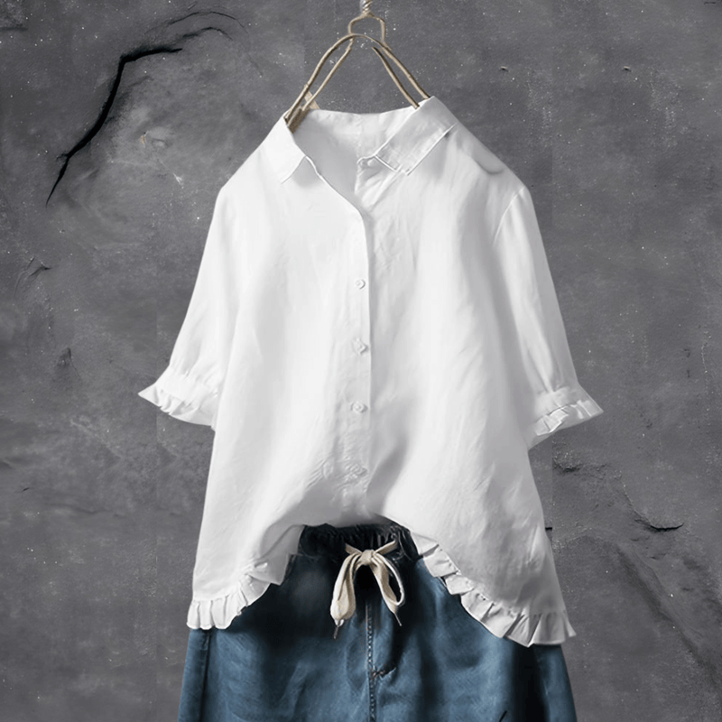 Sonika - Blusa Oversize Con Botones