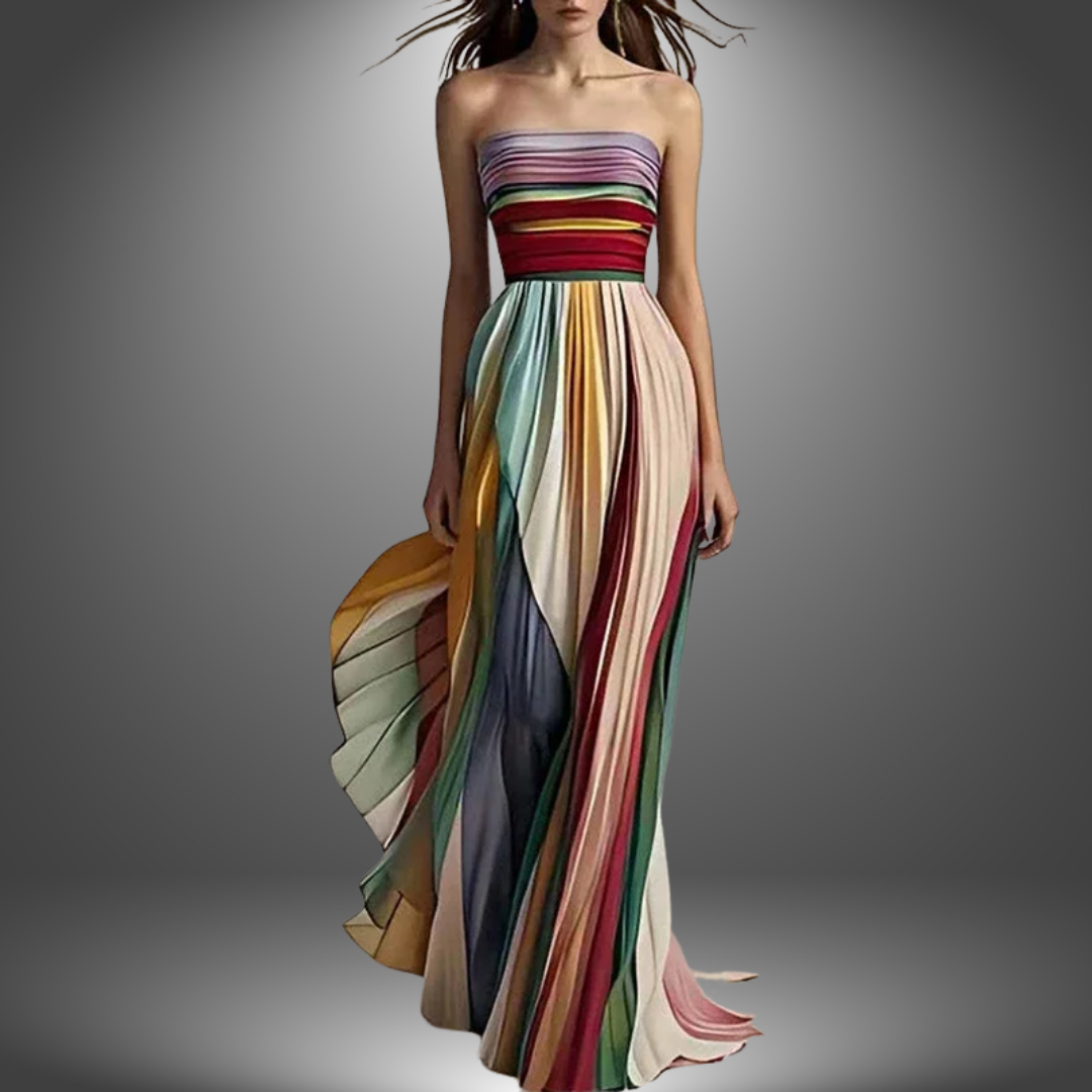 Asia | Vestido largo casual de primera calidad