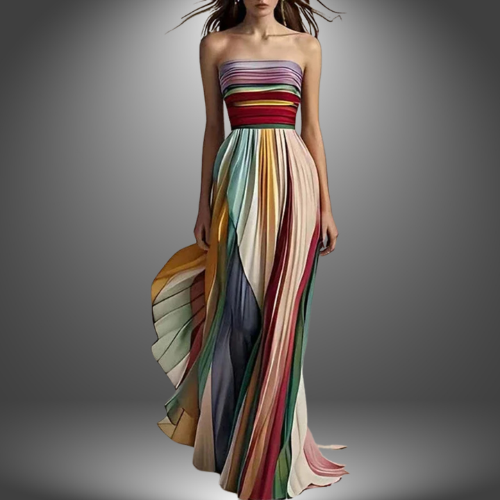 Asia | Vestido largo casual de primera calidad