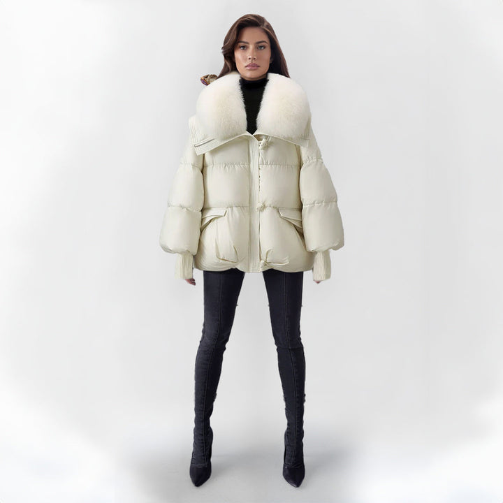 Charleen - Estiloso Chaqueta de Piel Sintética