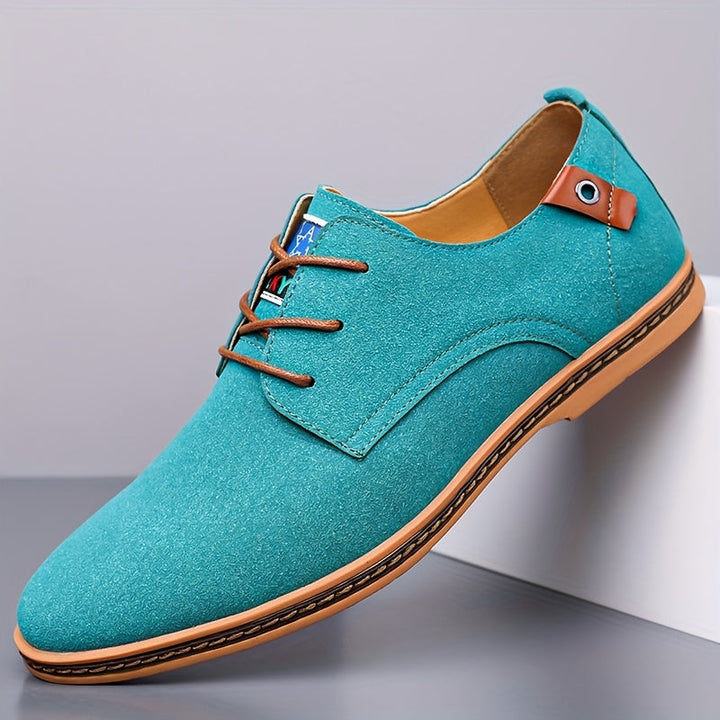Muoja - Zapatos Con Cordones De Piel Sintética