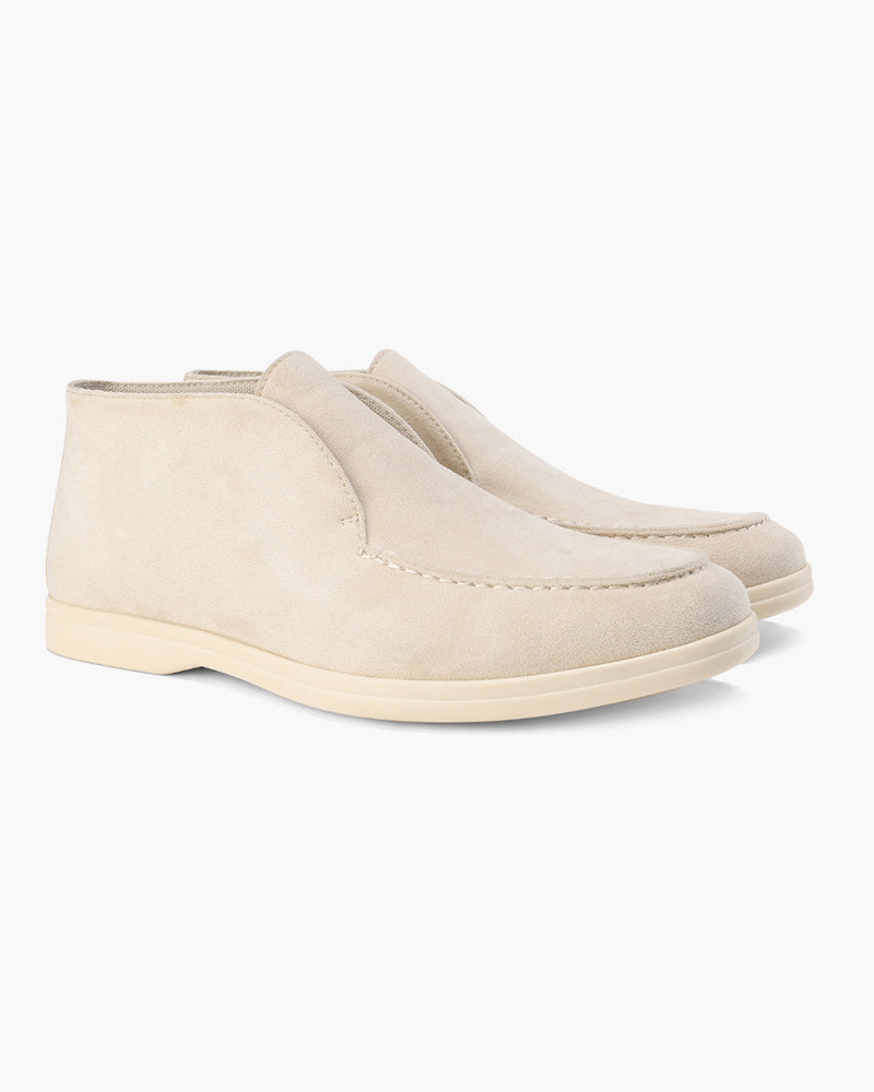 Keynes - High Suede Slippers