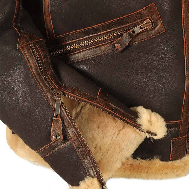 Rick - Chaqueta De Piloto Clásica