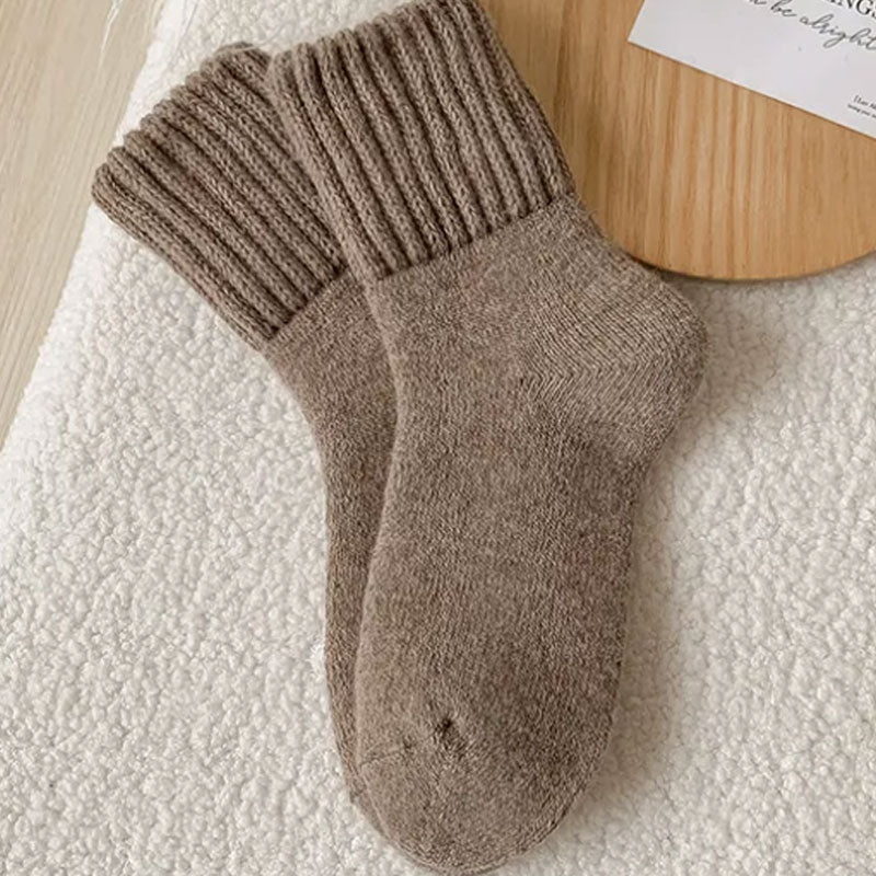 Woolora - Lujo Lana Cálida Calcetines