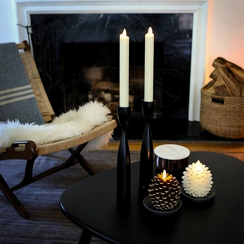 ForestFlame - Vela Sin llama Mood Pine Cone