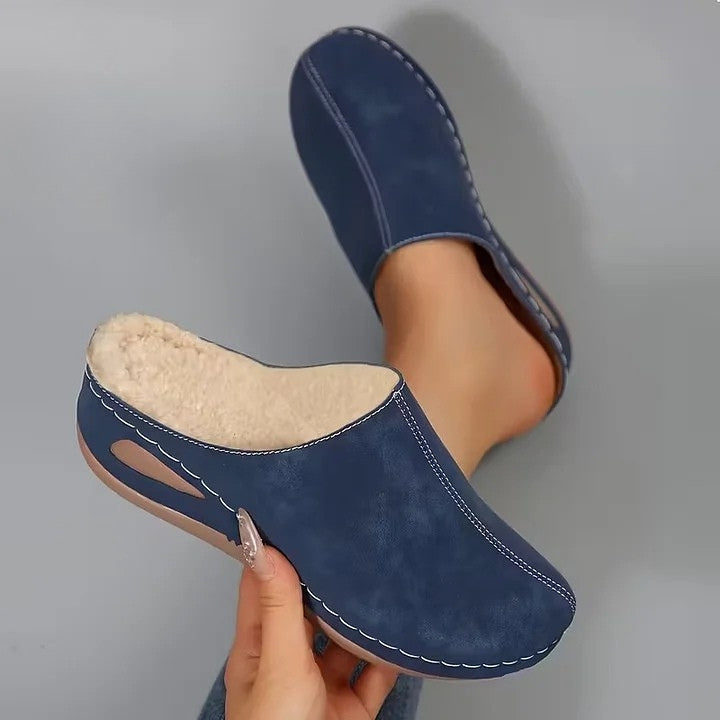 Martínez - Zapatos Sin Cordones Con Forro De Piel Sintética