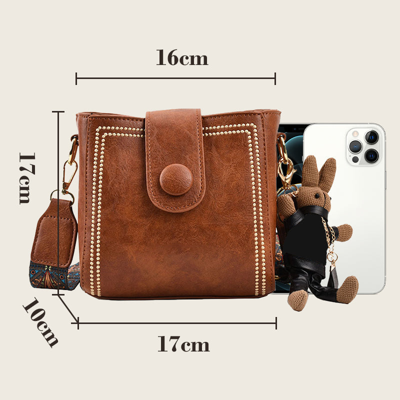 Jodi - Bolso Vintage Con Bandolera Ajustable