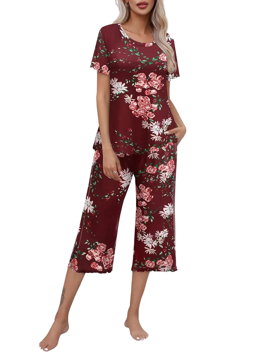 Rashini - Pijama Informal Estampado